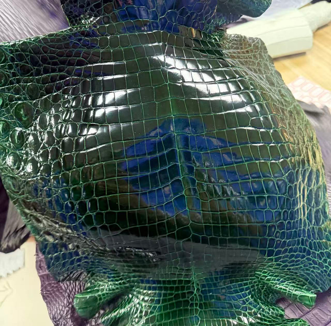 Porosus Crocodile: The Rarest Sustaining Luxury Exotic Leather Skin in the World: Save Now from our Tannery