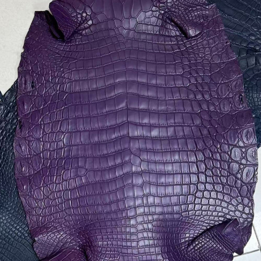 Matte-Finished Gator - Sunny Exotic Leathers