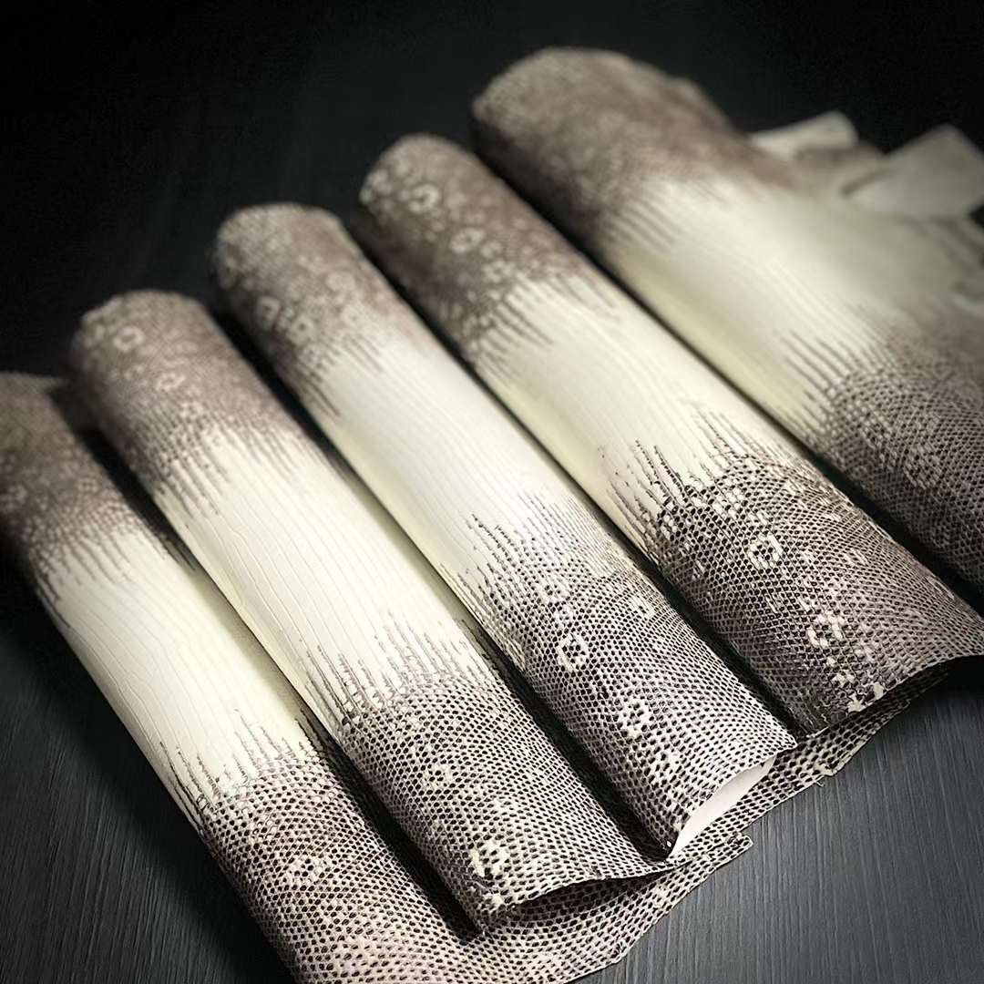 Ring Lizard Bundle (Natural + Black) - SPECIAL PROMO - Sunny Exotic Leathers