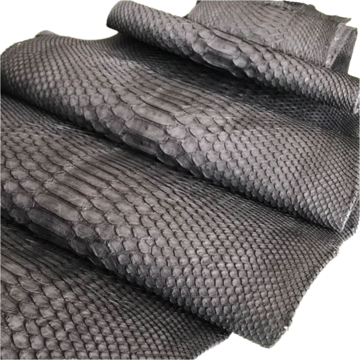 Black Finished Pythons - Sunny Exotic Leathers