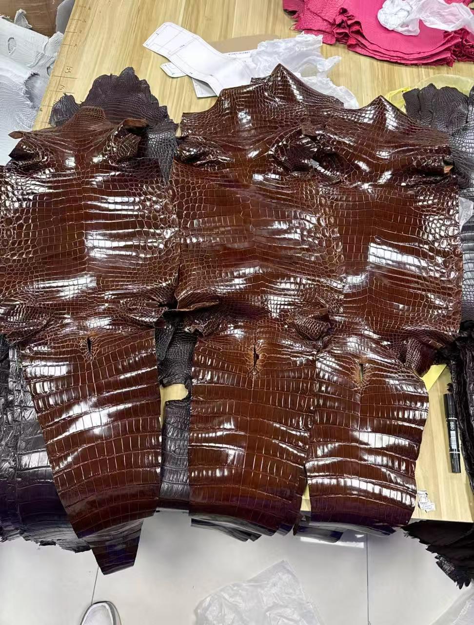 Porosus Finishes in Shiny and in Matte - Love them?