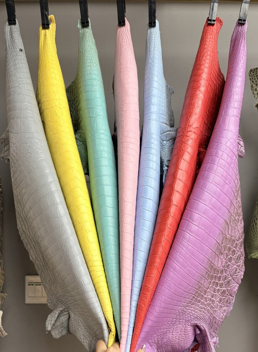 The World’s Rarest Exotic Leathers from our Trusted Leather Tannery: Why Bespoke Artisans & High Fashion Designers Trust Himalayan, Salvator &amp; Ring Lizard Exotic Leather Skins for Lasting Luxury