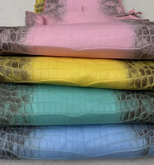 100% Real Lasting Luxury Exotic Finished Leather that Keeps its High Sustaining Value is Always Worth It.