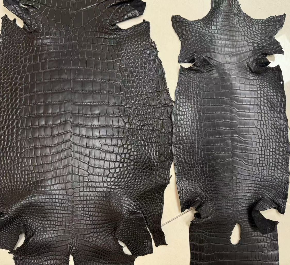 MATTE NILE CROCODILE - SPECIAL COLORS Beyond Brown and Black: 12 Drum ...