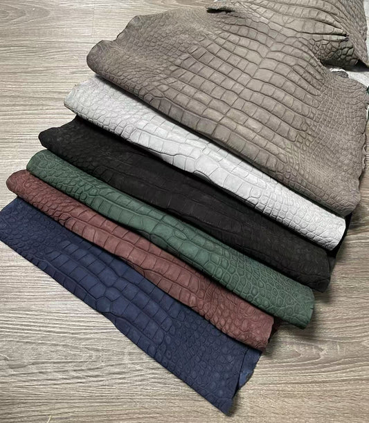 100% Real Trusted Lasting Nubuck Alligator Exotic Leather: The Ultimate Guide for Luxury Designers &amp; Artisans