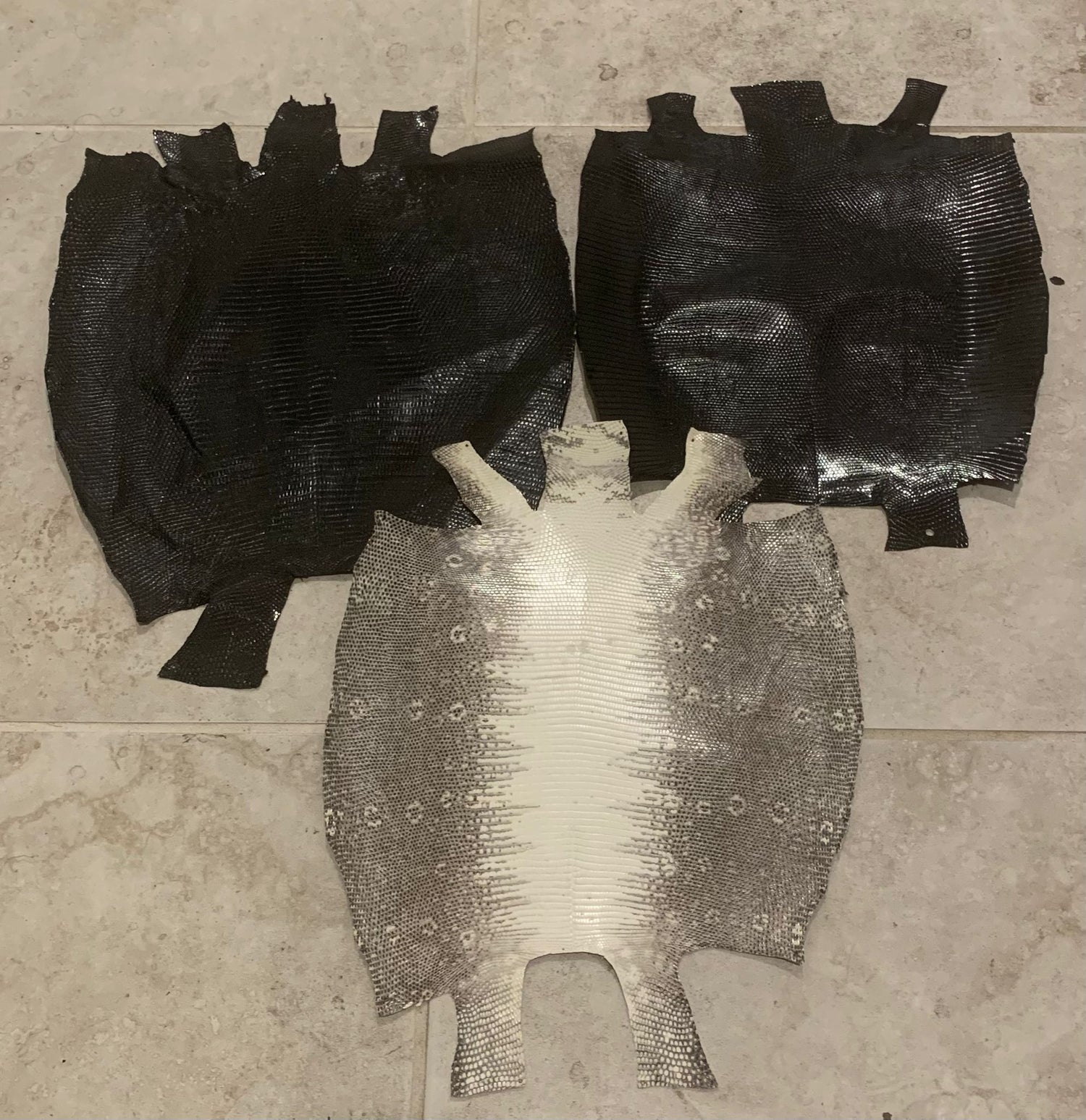 Lizard Finished Leather