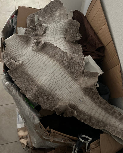 Himalayan Natural Matte Finished Croc Skin