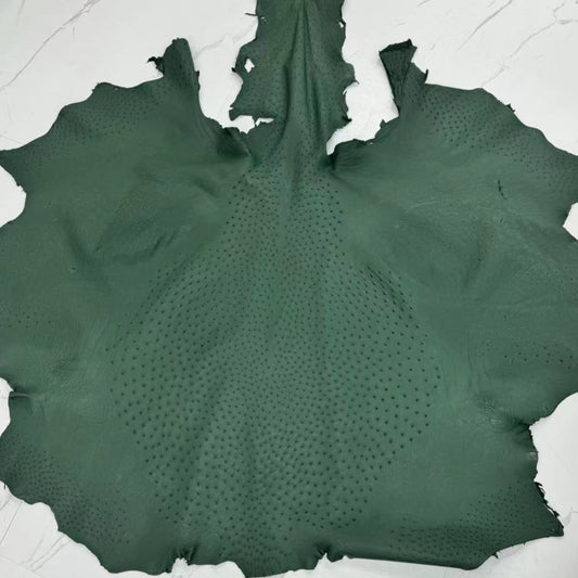 Ostrich Exotic Leather Skin (Grade 1) - Sunny Exotic Leathers