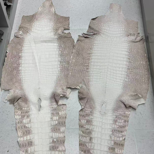 Matte Himalayan Croc Skin (Grey)