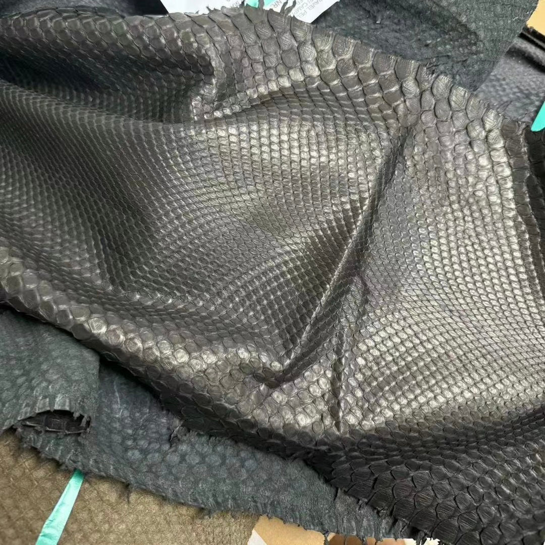 Black Python – Sunny Exotic Leathers