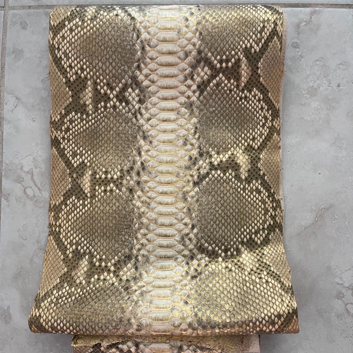 Python Colored Custom Finished Exotic Skins - Sunny Exotic Leathers