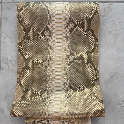Python Colored Custom Finished Exotic Skins - Sunny Exotic Leathers