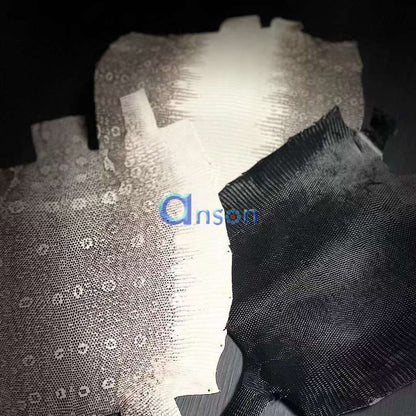 Bundle of 4 Lizard Skins - Grade 1 Varanus Salvator Natural/Black - Sunny Exotic Leathers