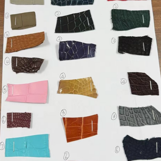 Croc/Gator Swatches/Cuttings (Samples)