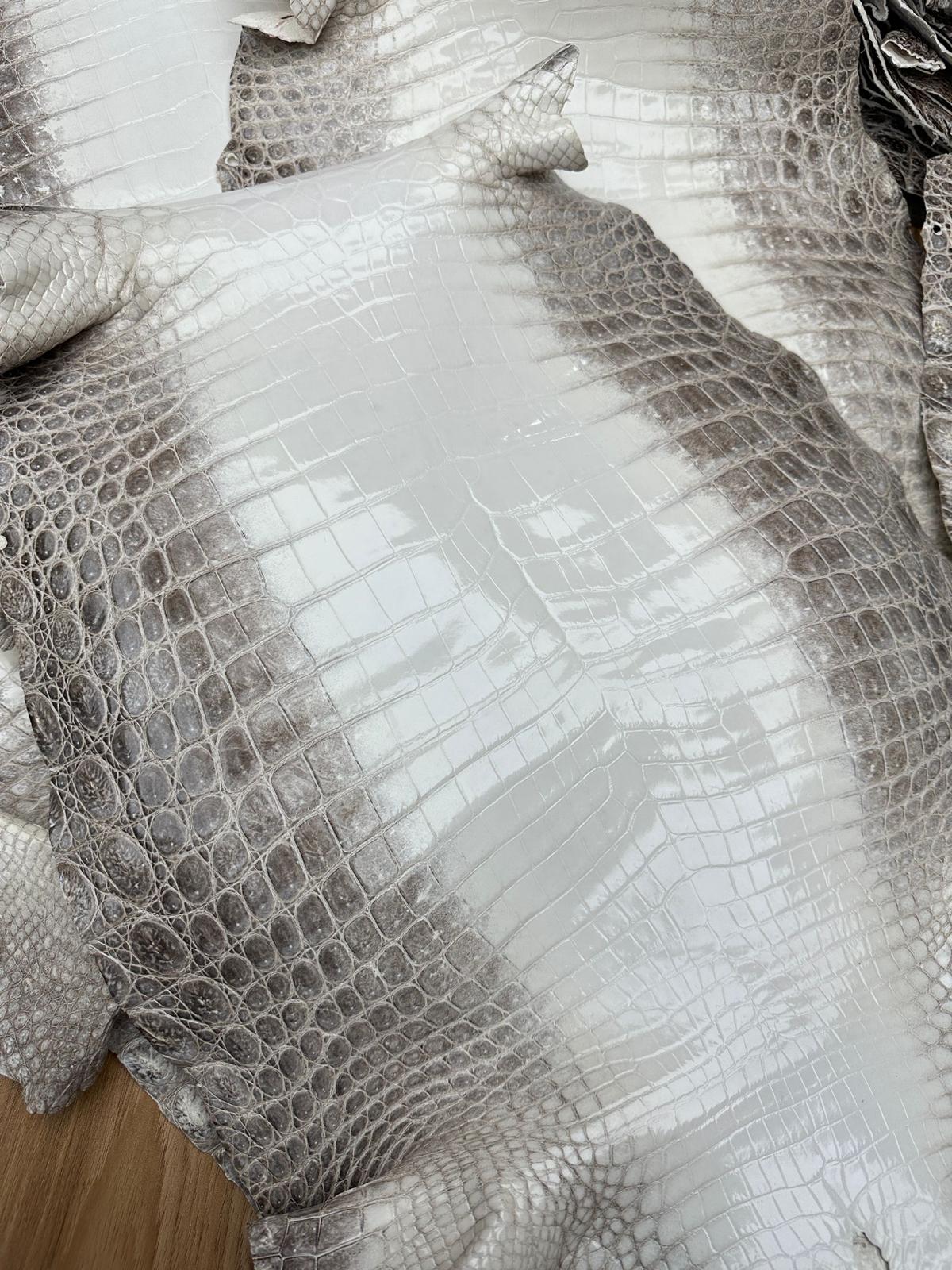 Himalayan Crocodile Glazed Finish - Sunny Exotic Leathers