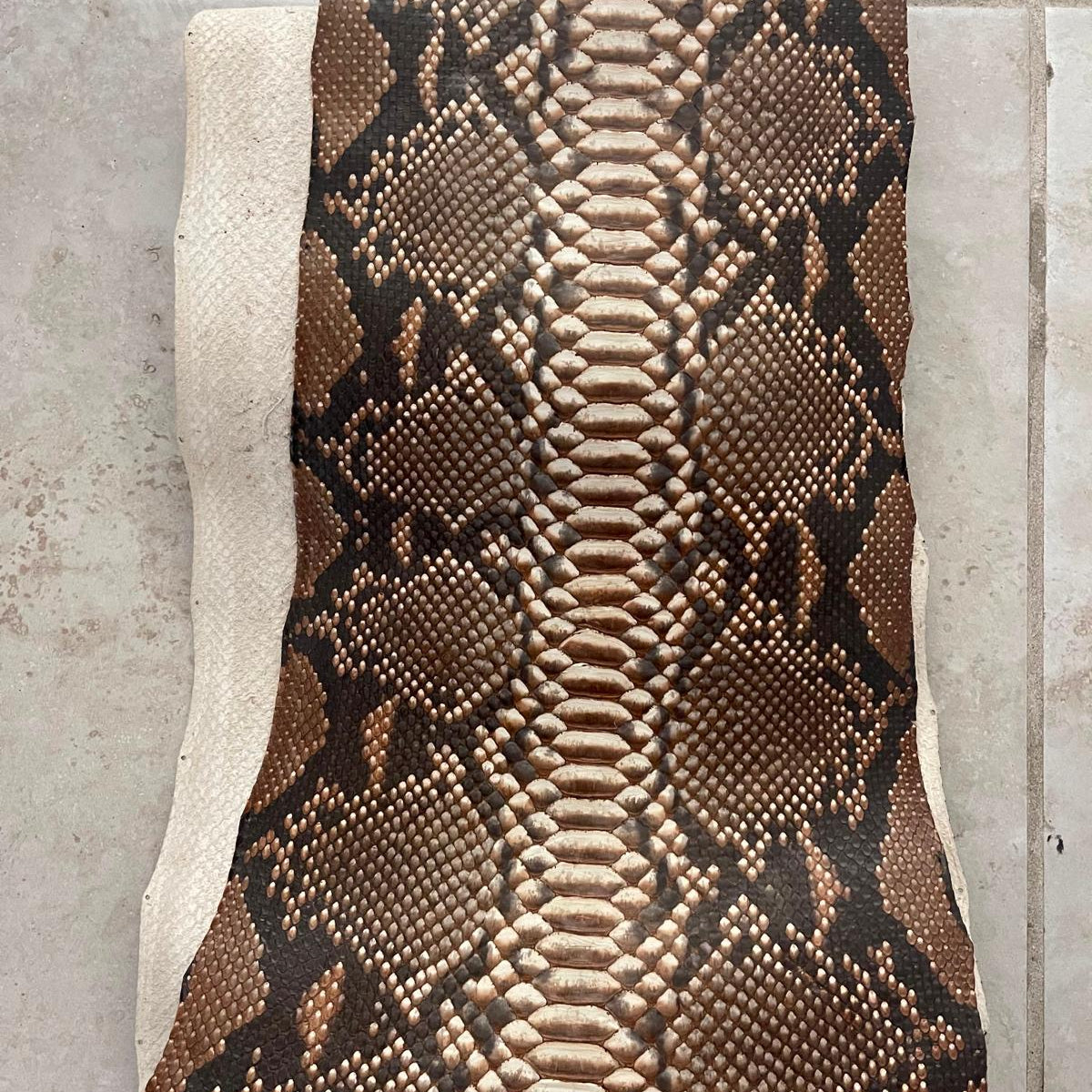 Python Colored Custom Finished Exotic Skins - Sunny Exotic Leathers