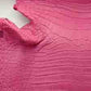 Matte Nile Crocodile - Bright Pink / 34cm - Leather & Vinyl
