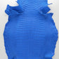 Matte Nile Crocodile - Royal Blue / 34cm - Leather & Vinyl