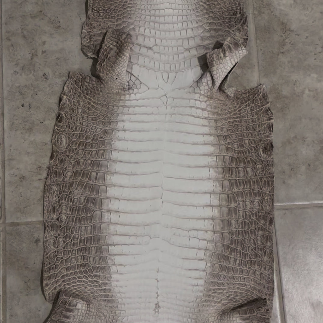 Himalayan Matte Crocodile Brown - World's Rarest Luxury Leather