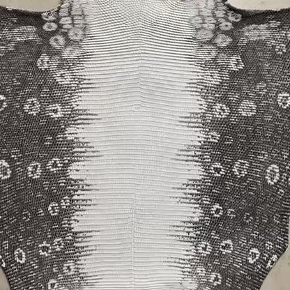 جلد سحلية طبيعي غير لامع 